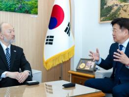 오영훈 제주도지사, 이케다 신임 일본 총영사 면담 기사 이미지