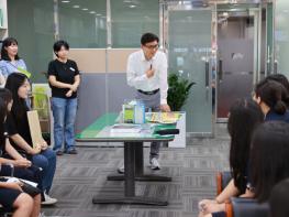 “군수님, 어떤 일 하시나요?” 보성여중 학생들, 김철우 보성군수와 소통 기사 이미지