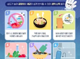 식품의약품안전처, 집중호우 시기 식중독 주의 당부 기사 이미지