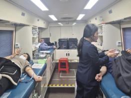 나주시, 단체 헌혈 행사 성황…생명 나눔 문화 기사 이미지