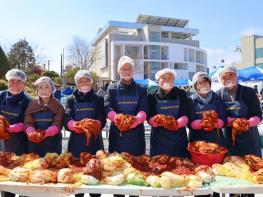 해남군 7일 새봄 새김치담기 축제, 해남특산물 겨울배추로 봄 김장 이색행사 눈길 기사 이미지