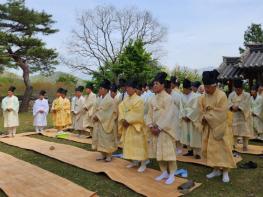 밀양시, 예림서원 춘계제향 및 사명대사 춘계향사 봉행 기사 이미지