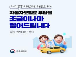 금융위원회, 자동차보험 부담을 조금이나마 덜어드립니다 기사 이미지
