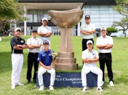 [제69회 KPGA 선수권대회 with A-ONE CC] 공식 포토콜 위해 한자리에 모인 ‘KPGA 선수권대회’ 챔피언들·’제네시스 대상’ 수상자들 기사 이미지