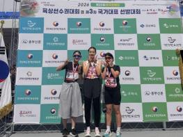 화성특례시 육상부, 전국장애인육상대회 ‘2관왕’... 한국신기록 2개 경신 기사 이미지