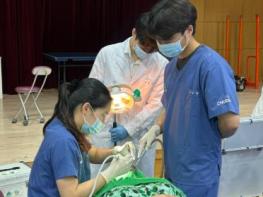 곡성군 전남대학교 치의학전문대학원 한스텝동호회, 곡성 들말 센터 찾아 주민 대상 치과 의료봉사 펼쳐 기사 이미지
