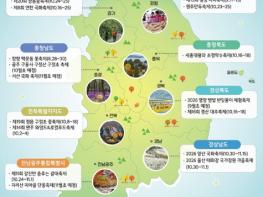 산림청, 2026년 하반기 산림테마 지역축제 전국지도 기사 이미지