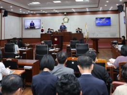 장흥군의회, 군정질문 통해 현안 살피고 개선방안 제시 기사 이미지