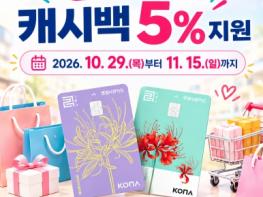 영광군 '2026 코리아 그랜드 페스티벌'영광사랑카드 캐시백 5% 지원 기사 이미지